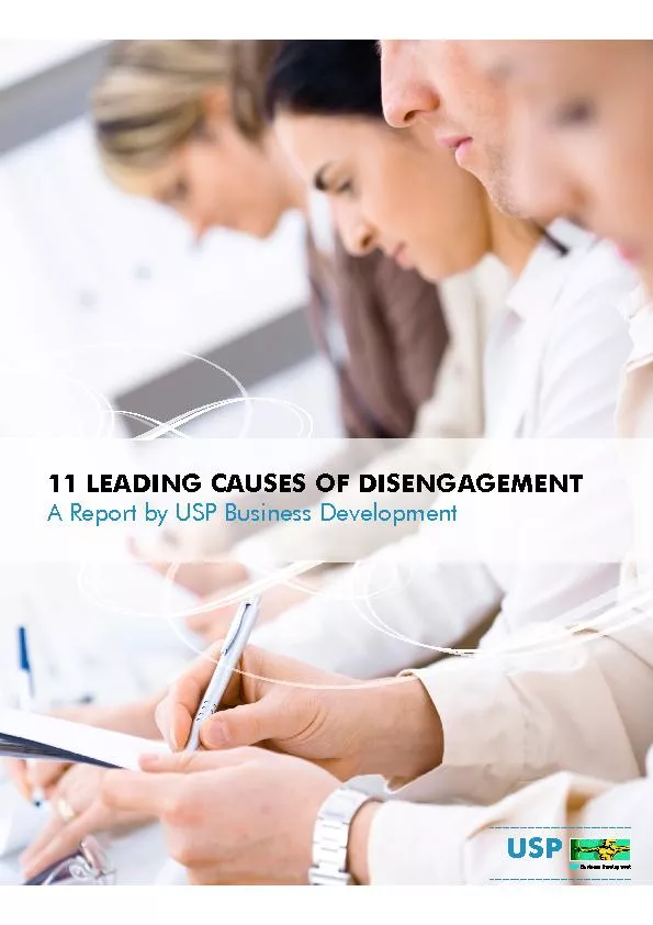 Leading causes of disengagement