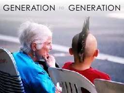 GENERATION     GENERATION
