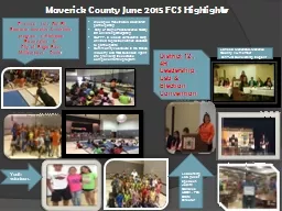 Maverick County June 2015 FCS Highligh