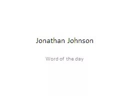 Jonathan Johnson