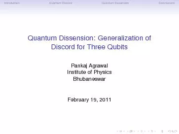 Quantum dissension generalization of discord for three qubits