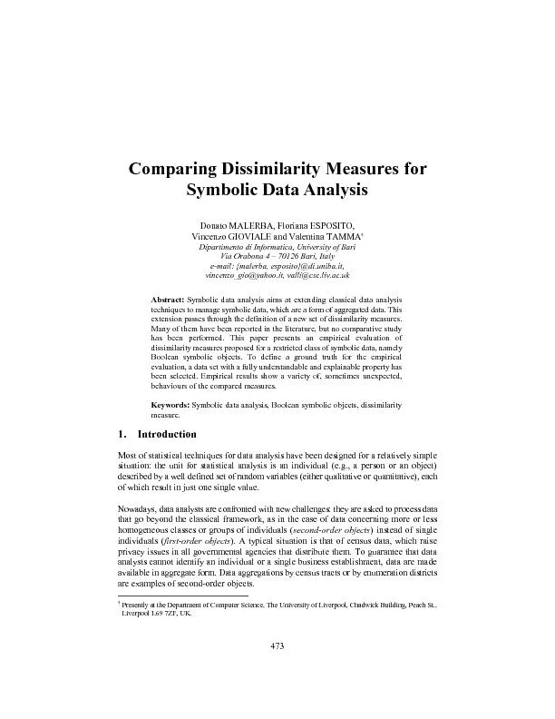 Comparing Dissimilarity Measures for Symbolic Data Analysis