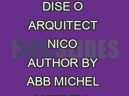 Read  Download Dise o arquitect nico eBook Dise o arquitect nico EBOOK FOR DISE O ARQUITECT
