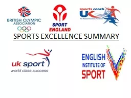 SPORTS EXCELLENCE SUMMARY