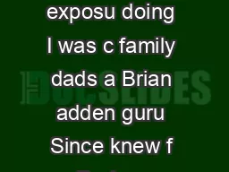 Life of My dad about made aback I never latest comes years a exposu doing I was c family dads a Brian adden guru Since knew f Dad an photog Brian BW Brian aka im on the uch an im yself
