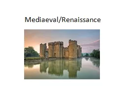 Mediaeval/Renaissance