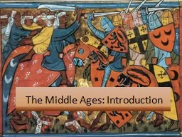 The Middle Ages: Introduction
