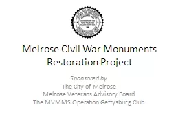 Melrose Civil War