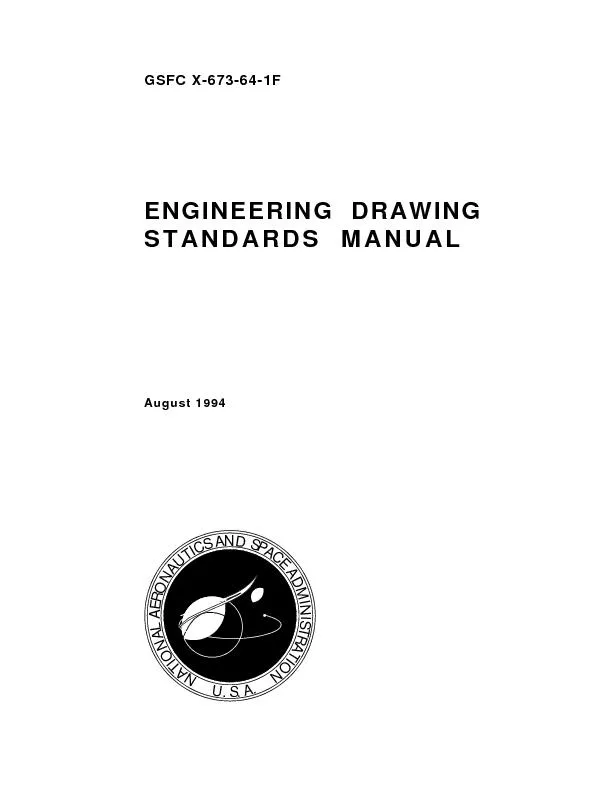 X-673-64-1FSupersedes GSFC X-673-64-1E/July 1991 ENGINEERING  DRAWING