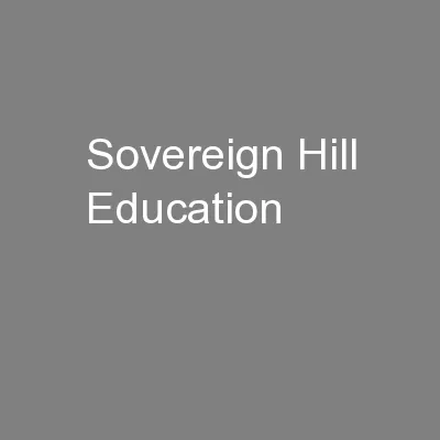 Sovereign Hill Education