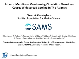 Atlantic Meridional Overturning Circulation