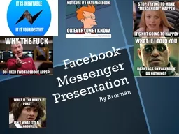 Facebook Messenger Presentation