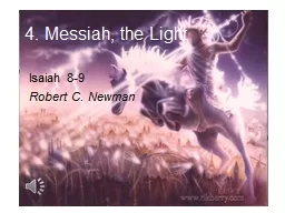 4. Messiah, the Light