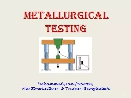 Metallurgical Testing
