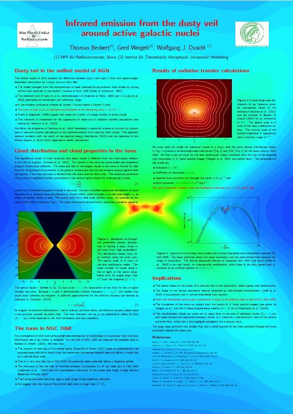 InfraredemissionfromthedustyveilaroundactivegalacticnucleiThomasBecker