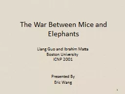 The War Between Mice and Elephants