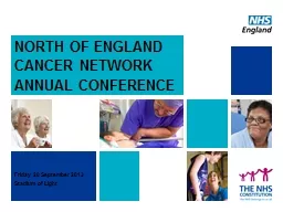 NORTH OF ENGLAND CANCER NETWORK