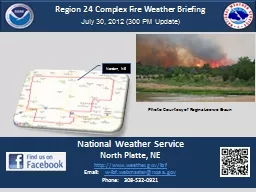 Region 24 Complex Fire Weather Briefing