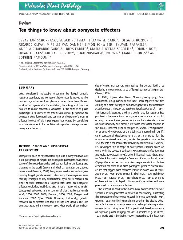 MOLECULARPLANTPATHOLOGY(6),795