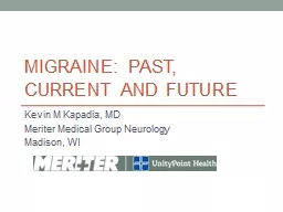 Migraine: Past, Current and Future