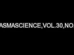 PDF-IEEETRANSACTIONSONPLASMASCIENCE,VOL.30,NO.4,AUGUST2002“OntheIoniz