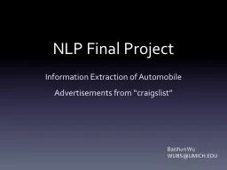 NLP Final Project