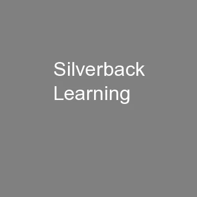 Silverback Learning