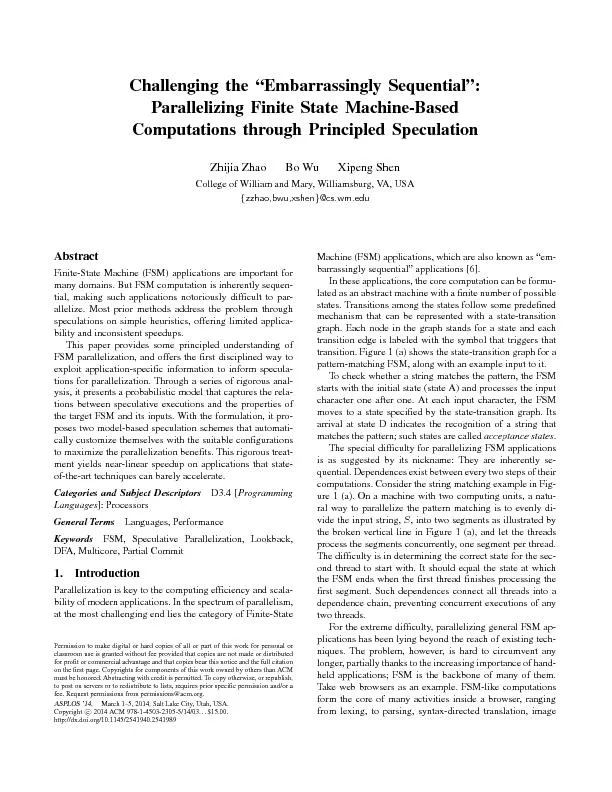 (a)ExampleFSM(b)AttributesoftheFSM