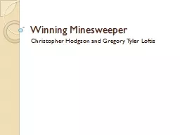 Winning Minesweeper