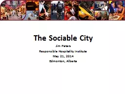 The Sociable City