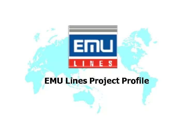 EMU Lines Project Profile