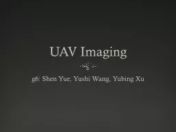 UAV Imaging