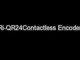 Ri-QR24Contactless Encoder
