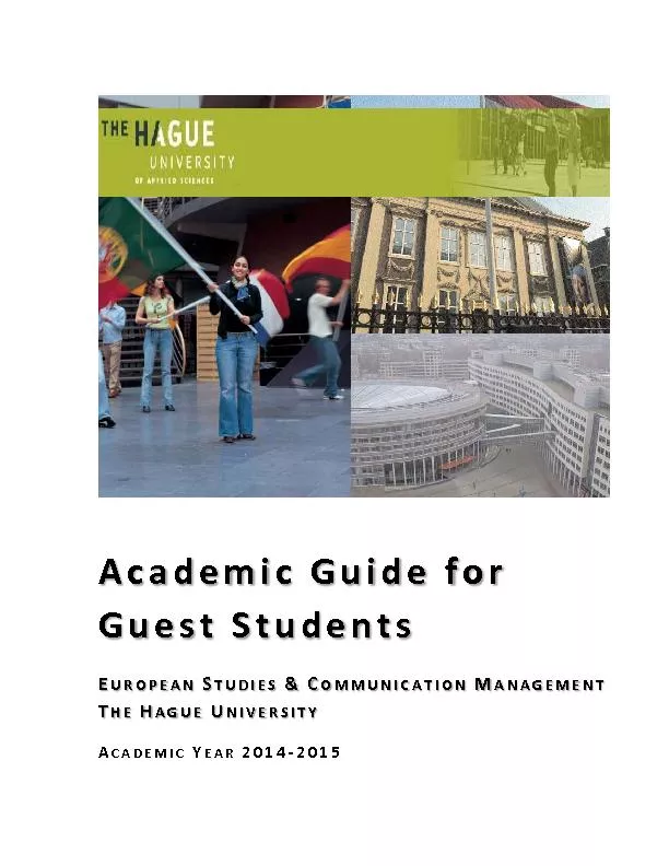 Academic Guide for