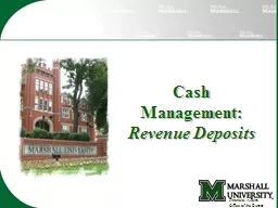 Cash Management: