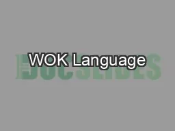 WOK Language