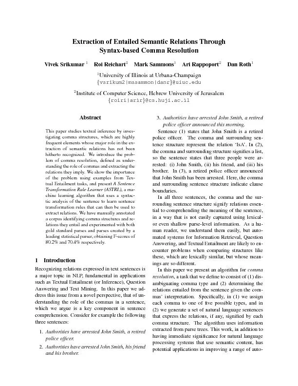 ExtractionofEntailedSemanticRelationsThroughSyntax-basedCommaResolutio