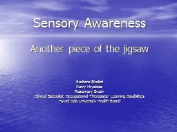 Sensory Awareness