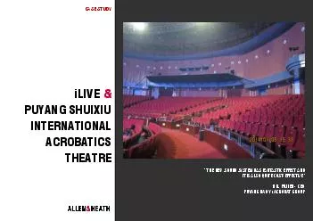 p The Requirement Puyang Shuixiu International Acrobatics Theatre in Puyang province China