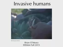 Invasive humans