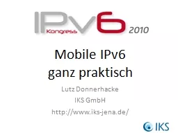 Mobile IPv6