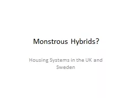 Monstrous Hybrids?