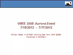 1 VIIRS DNB Aurora Event