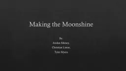 Making the Moonshine