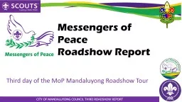 CITY OF MANDALUYONG COUNCIL THIRD ROADSHOW REPORT