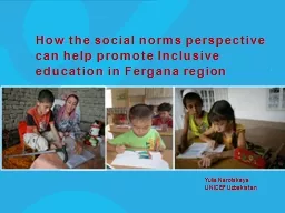 How the social norms perspective can help promote Inclusive