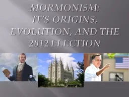 Mormonism: