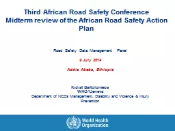 Third African Road Safety Conference