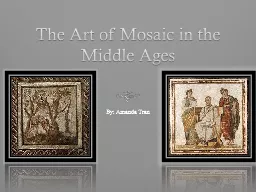 The Art of Mosaic in the Middle Ages