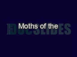 Moths of the